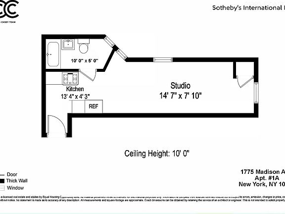 2nd image of 1775 Madison Ave #1-A