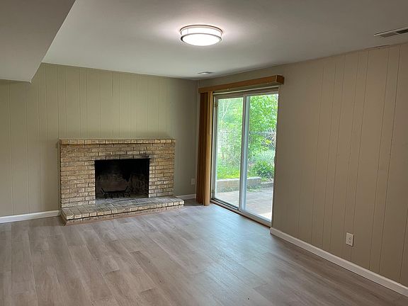 Fire place is not function and has been sealed