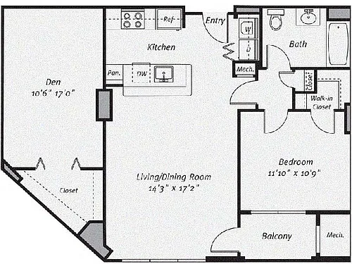 Floor plan A6
