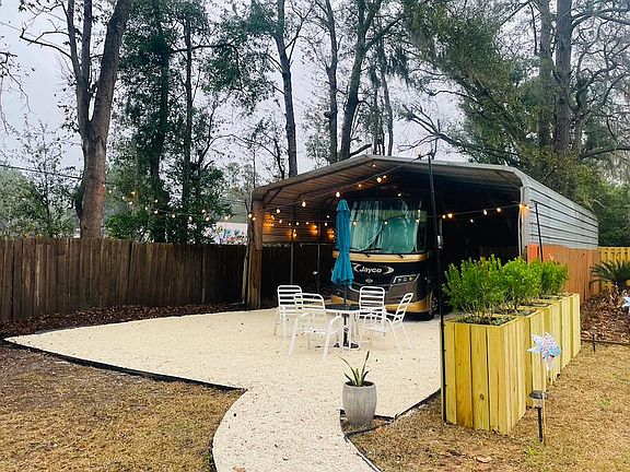 Private outdoor area.