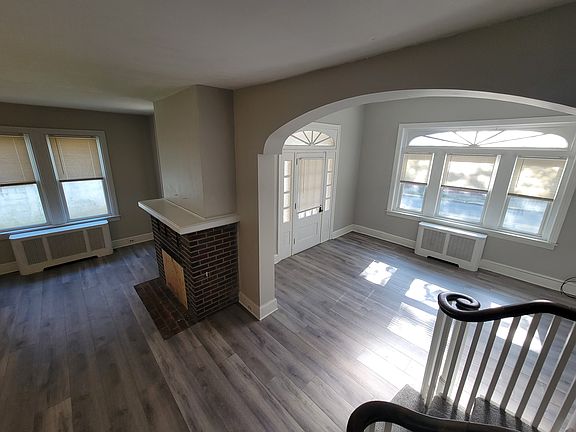 Overlooking the living room and sitting room