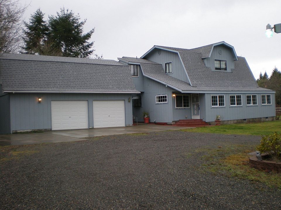 Front View/ Garage has room for work room