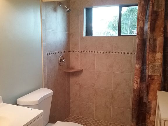 New walk in shower