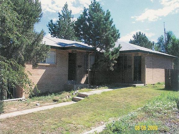 front of property