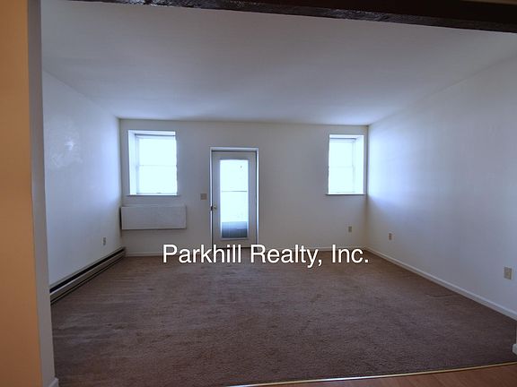 living room with door to balcony