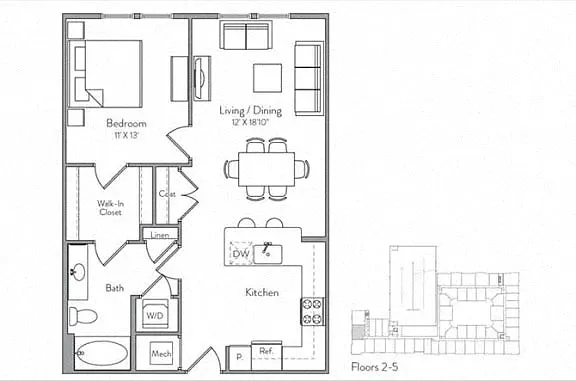 Floor plan A1B