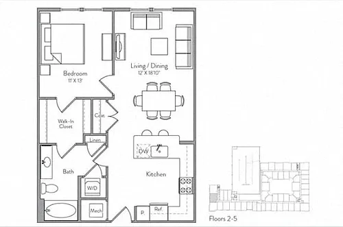Floor plan A1B