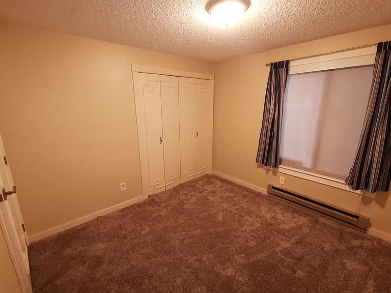 2nd down downstair bedroom, with closet.