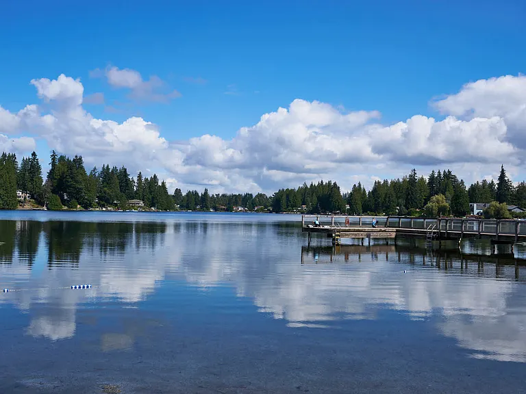 Martha Lake Park water views