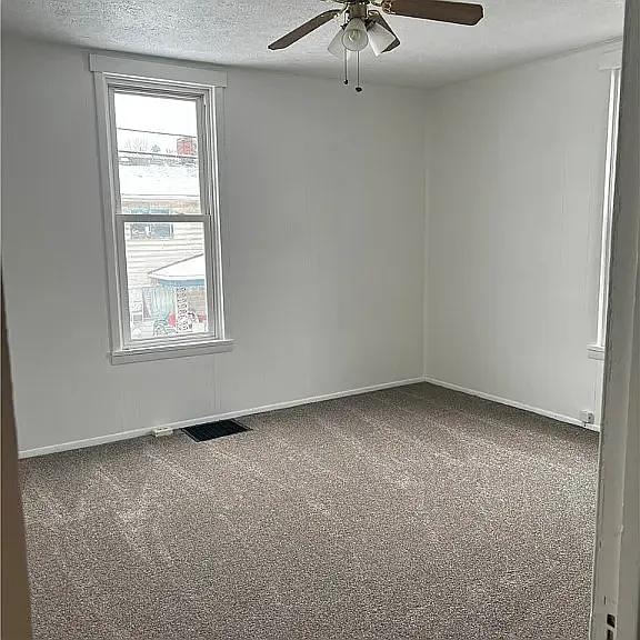 Ceiling fans in most rooms
