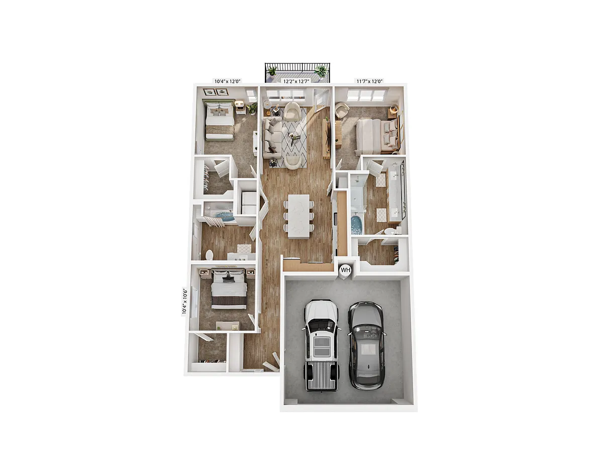 Floor plan Willowcrest