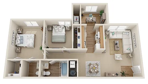 Floor plan The Prairie