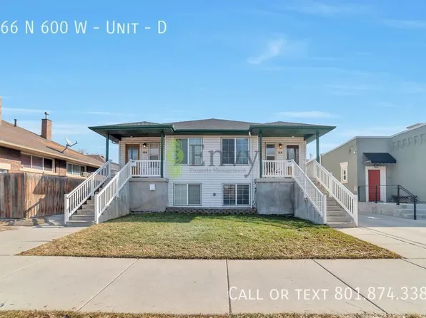 166 N 600 W Unit D, Salt Lake City, UT 84116