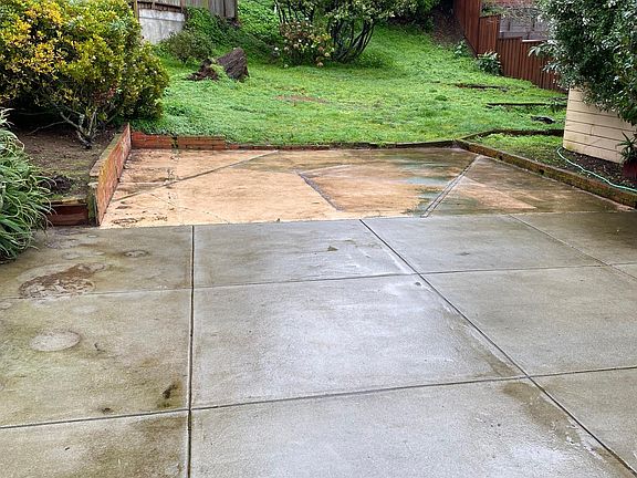 large backyard