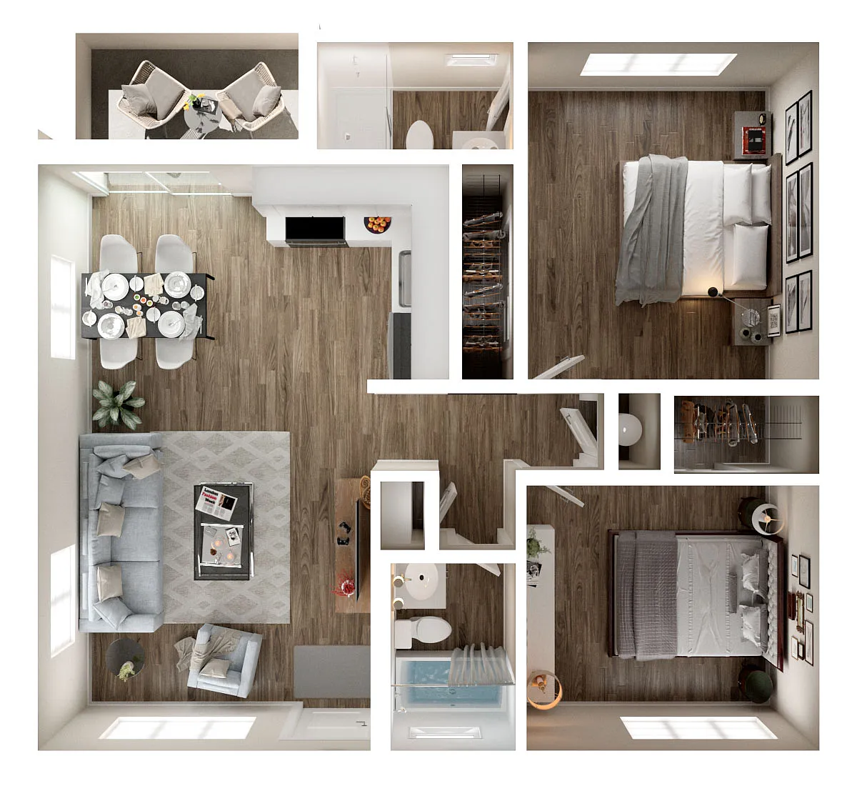 Floor plan B1R