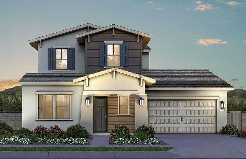 Elevation C - Modern Craftsman