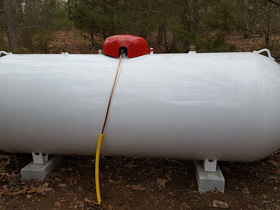500 Gallon propane tank