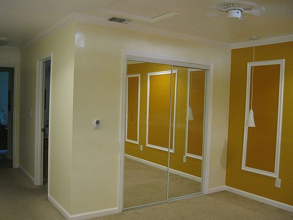 crown molding;closet light
