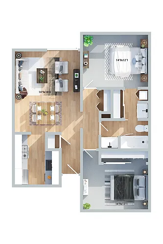 Floor plan Wisteria