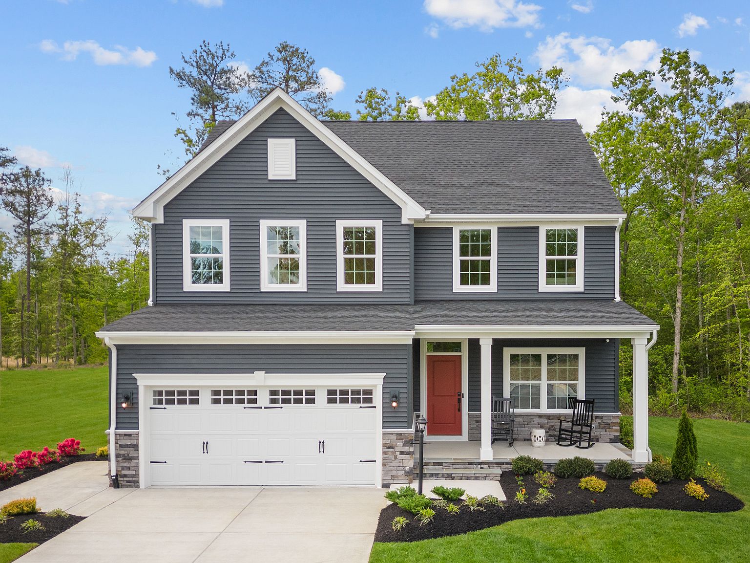 Cambridge Plan, Aberdeen Overlook Single Family Homes, Aberdeen, MD ...