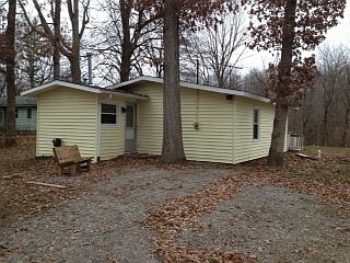 Back side of house and drive