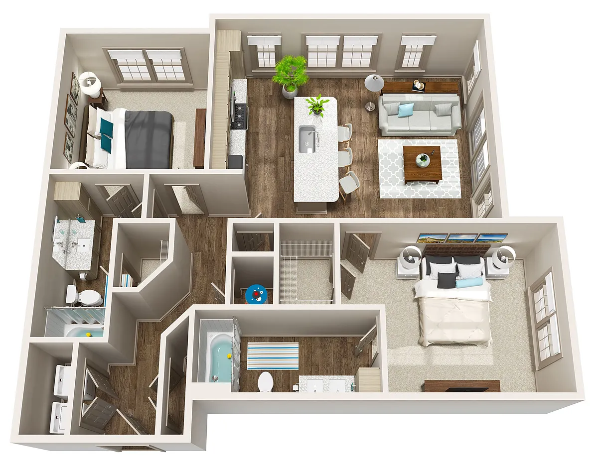 Floor plan B3