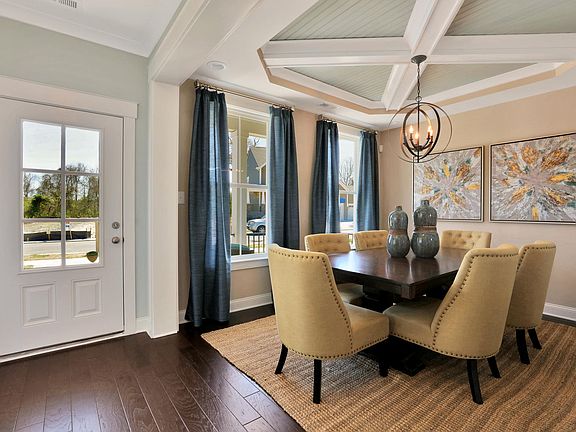 Photos from builder library, similar home.