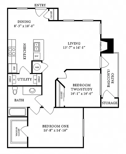 Floor plan B1