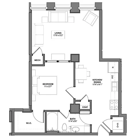 Floor plan I-M6