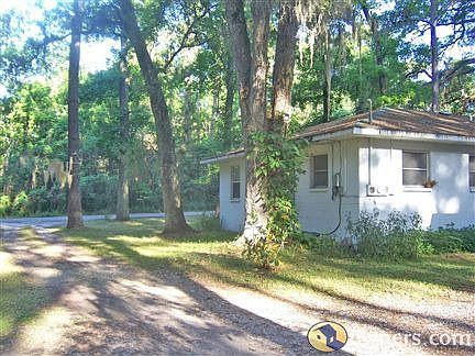 Back of house driveway