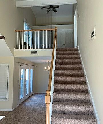 Stairway to loft