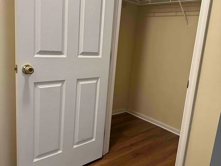 Master bedroom walk in closet