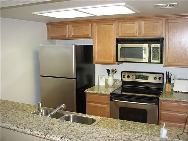 kitchen with newer appliances