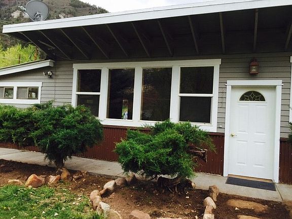 Partial photo of front entry