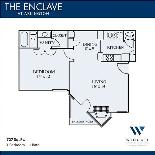 Floor plan D1