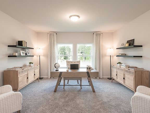 Taylorsville floorplan modeled at Meadows at Bay Creek in Loganville, GA.