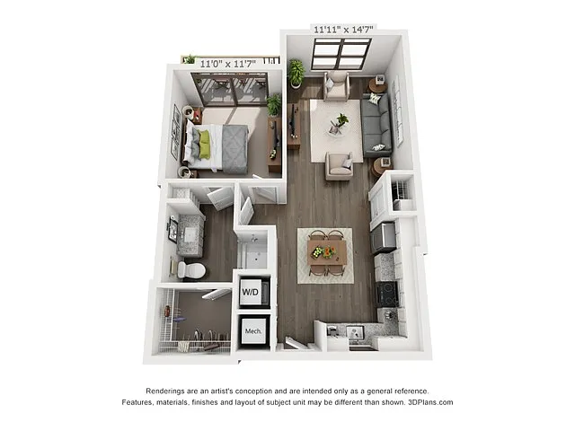Floor plan A1