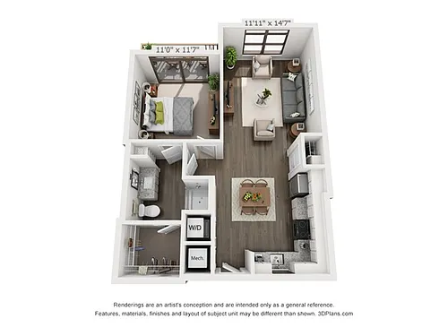 Floor plan A1