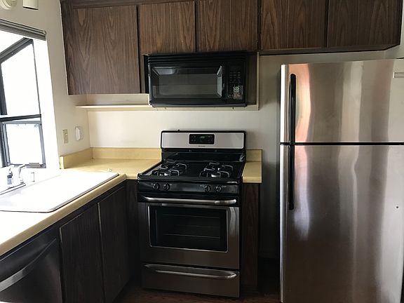 New gas stove and fridge