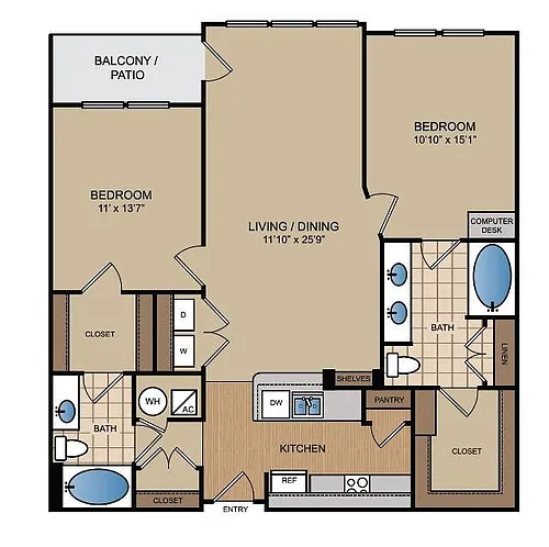 Floor plan C7