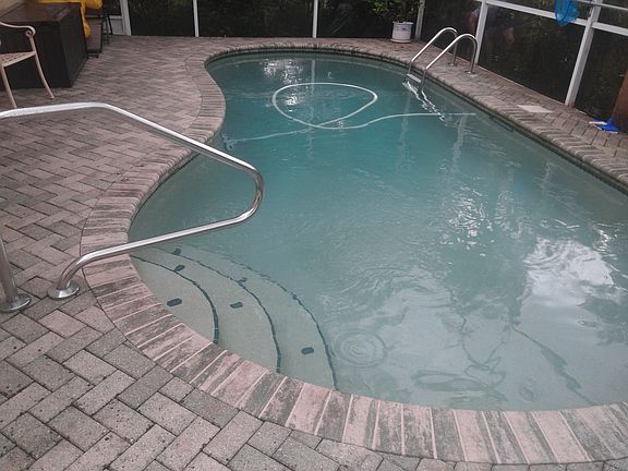 Caged Swimming Pool