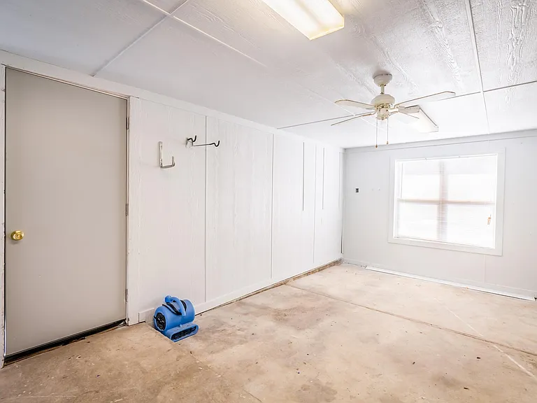 Enclosed Garage