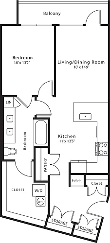Floor plan A21