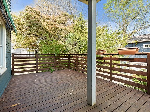 Large back deck
