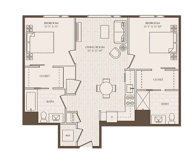 Floor plan B3