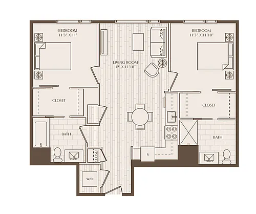 Floor plan B3
