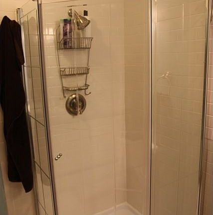 Master shower