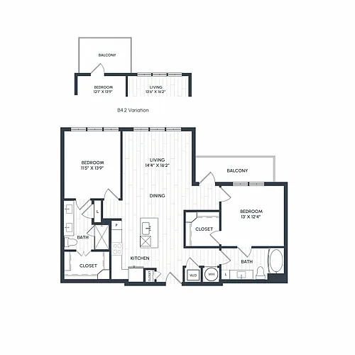 Floor plan B4