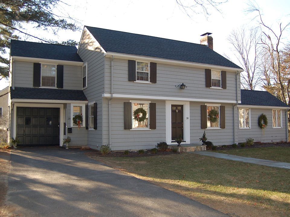 Quiet side street colonial