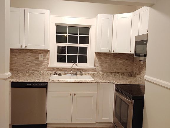 Kitchen with stainless appliances